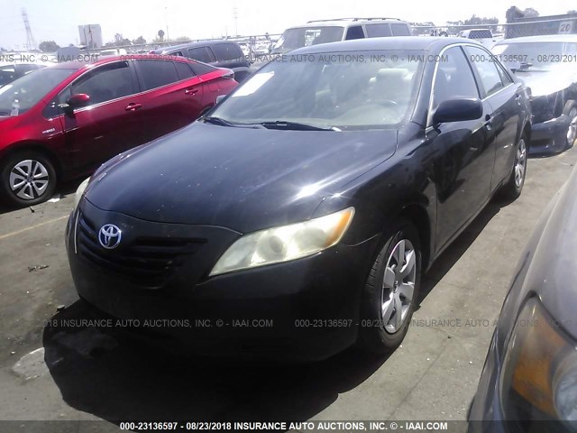 4T1BE46K97U575819 - 2007 TOYOTA CAMRY NEW GENERAT CE/LE/XLE/SE BLACK photo 2