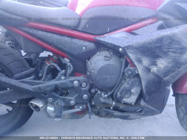 JYARJ18Y1FA003119 - 2015 YAMAHA FZ6 RC RED photo 8