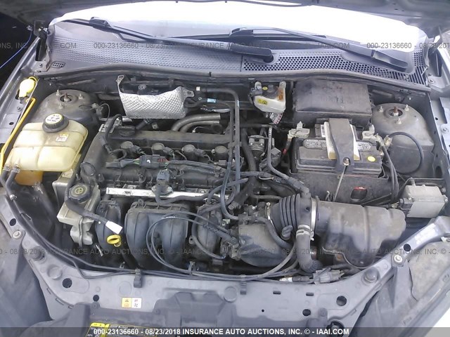 1FAFP34N27W111000 - 2007 FORD FOCUS ZX4/S/SE/SES 灰色 照片 10