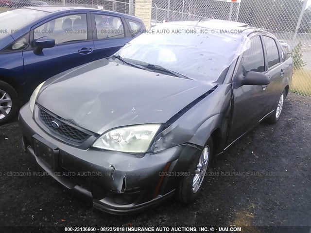 1FAFP34N27W111000 - 2007 FORD FOCUS ZX4/S/SE/SES 灰色 照片 2