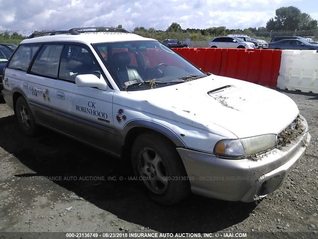 4S3BG6858X7645035 - 1999 SUBARU LEGACY OUTBACK/SSV/LIMITED/30TH WHITE photo 1