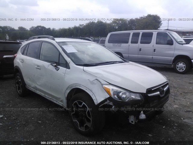 JF2GPAMC2F8277328 - 2015 SUBARU XV CROSSTREK 2.0 LIMITED WHITE photo 1