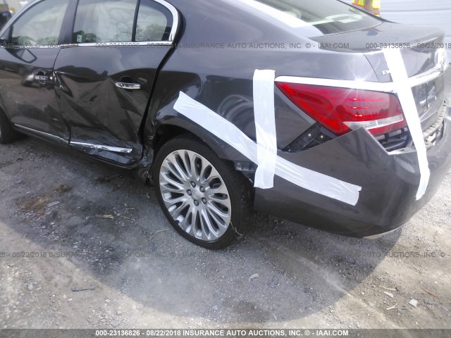 1G4GF5G31FF298778 - 2015 BUICK LACROSSE PREMIUM GRAY photo 6