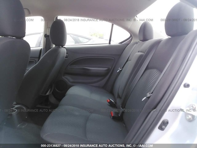 ML32F3FJ0JHF00368 - 2018 MITSUBISHI MIRAGE G4 ES Gümüş foto 8