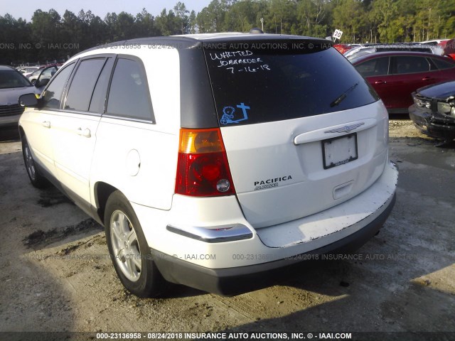 2C4GM68455R451452 - 2005 CHRYSLER PACIFICA TOURING 白色 照片 3