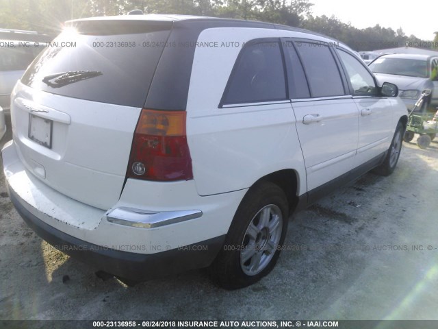2C4GM68455R451452 - 2005 CHRYSLER PACIFICA TOURING 白色 照片 4