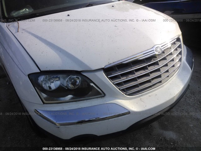 2C4GM68455R451452 - 2005 CHRYSLER PACIFICA TOURING 白色 照片 6