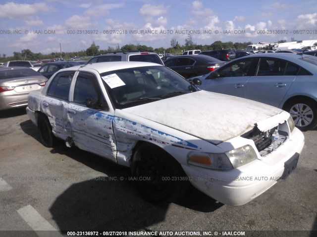 2FABP7BV6AX118309 - 2010 FORD CROWN VICTORIA POLICE INTERCEPTOR WHITE photo 1