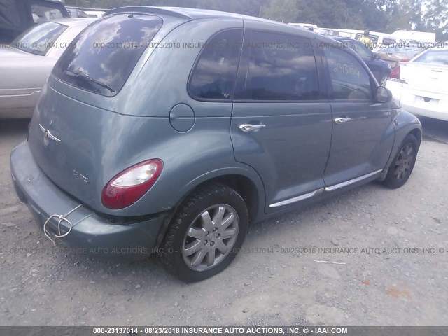 3A8FY68866T296498 - 2006 CHRYSLER PT CRUISER LIMITED BLUE photo 4