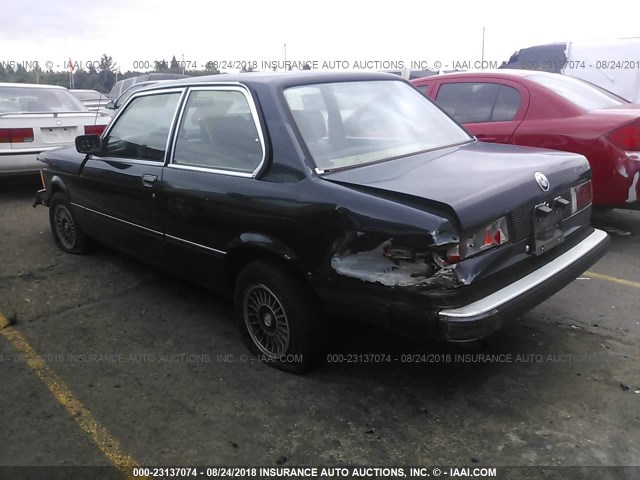 WBAAG4301C8067339 - 1982 BMW 320 I AUTOMATIC Dark Blue photo 3