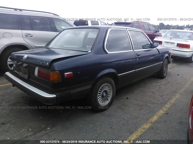 WBAAG4301C8067339 - 1982 BMW 320 I AUTOMATIC Dark Blue photo 4