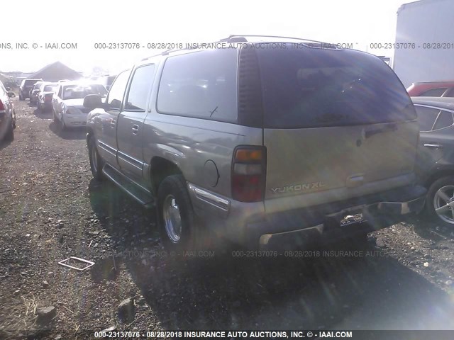 1GKFK16Z42J102502 - 2002 GMC YUKON XL K1500 GOLD photo 3