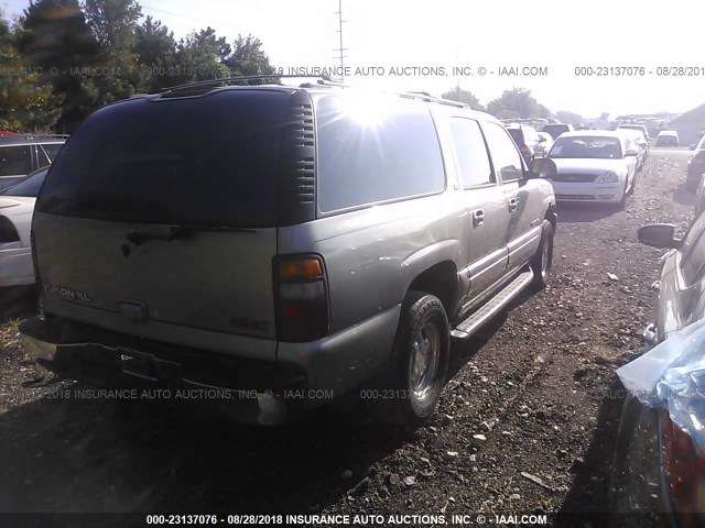 1GKFK16Z42J102502 - 2002 GMC YUKON XL K1500 GOLD photo 4