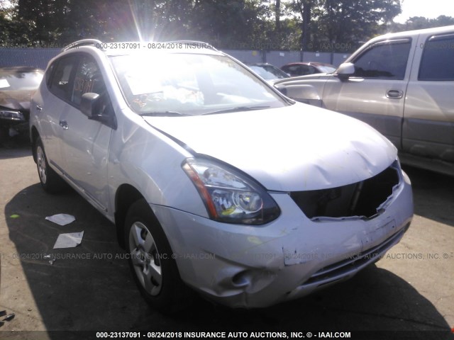 JN8AS5MV9EW203432 - 2014 NISSAN ROGUE SELECT S SILVER photo 1