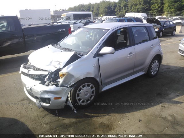 JTKKT604360169131 - 2006 TOYOTA SCION XA SILVER photo 2