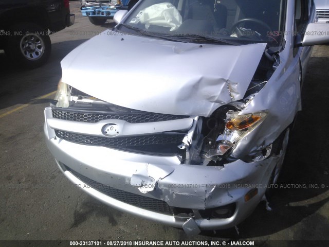 JTKKT604360169131 - 2006 TOYOTA SCION XA SILVER photo 6