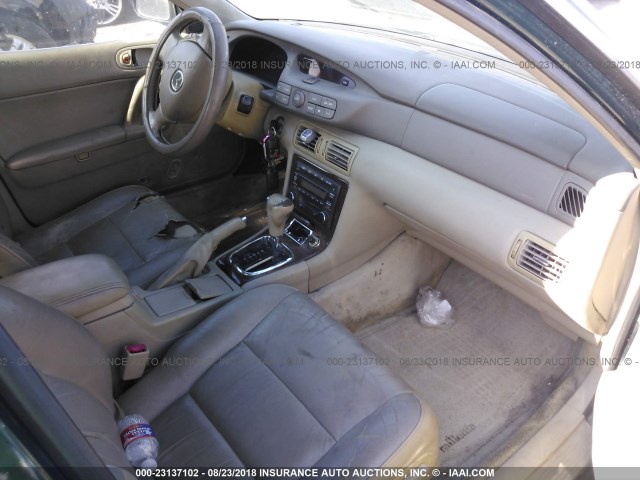 JM1TA221321721874 - 2002 MAZDA MILLENIA GREEN photo 5