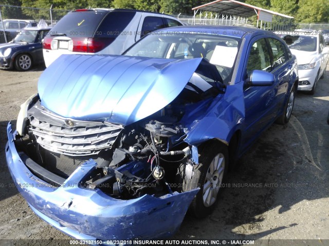 1C3LC46K87N542159 - 2007 CHRYSLER SEBRING BLUE photo 2