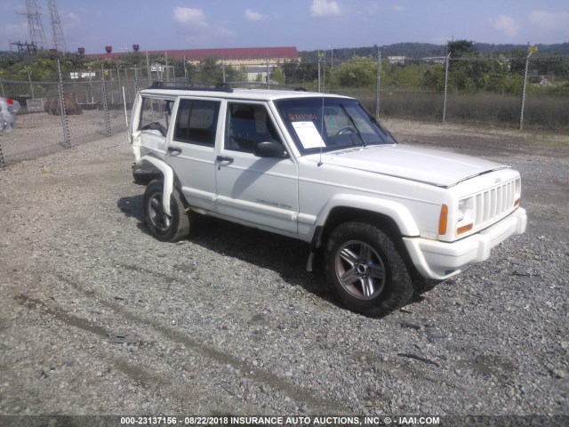 1J4FF68S9XL508567 - 1999 JEEP CHEROKEE SPORT/CLASSIC თეთრი ფოტო 1