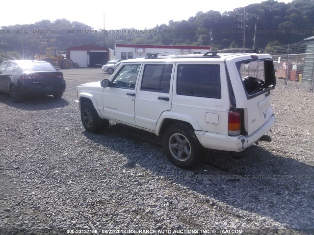 1J4FF68S9XL508567 - 1999 JEEP CHEROKEE SPORT/CLASSIC WHITE photo 3