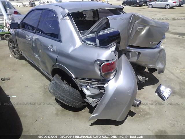 JF1GD76607L515540 - 2007 SUBARU IMPREZA WRX STI GRAY photo 3