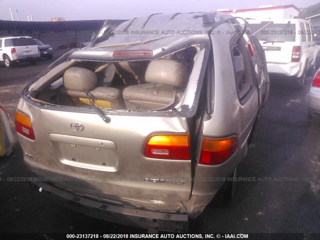 4T3ZF13C9YU214638 - 2000 TOYOTA SIENNA LE/XLE Champagne photo 4