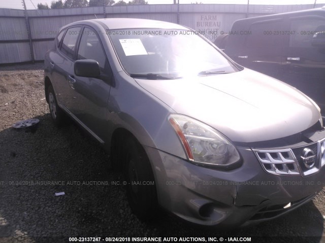 JN8AS5MT4BW576095 - 2011 NISSAN ROGUE S/SV/KROM SILVER photo 1