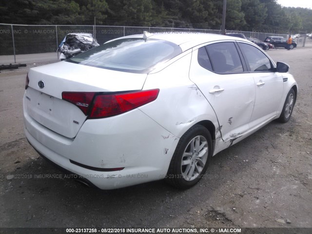 5XXGM4A76CG063919 - 2012 KIA OPTIMA LX 白色 照片 4