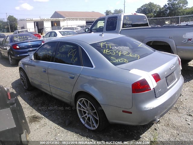 WAUDF78E27A066429 - 2007 AUDI A4 2.0T QUATTRO GRAY photo 6