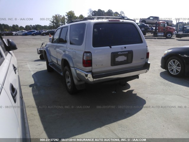 JT3HN87R5W9011155 - 1998 TOYOTA 4RUNNER LIMITED SILVER photo 3