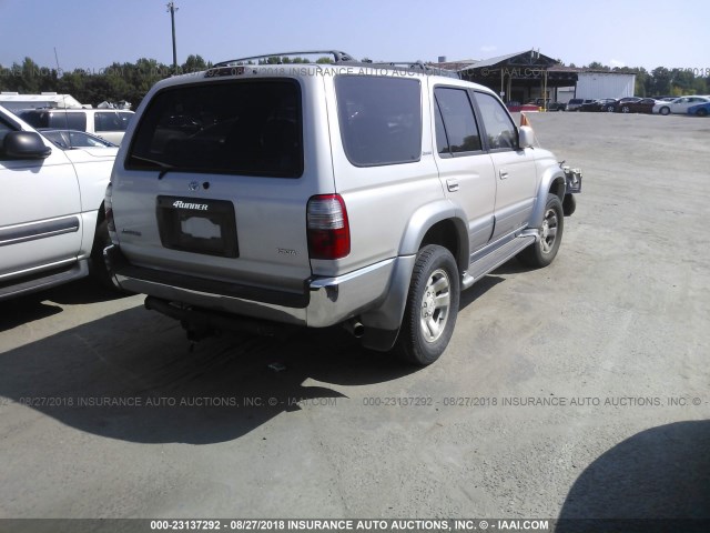 JT3HN87R5W9011155 - 1998 TOYOTA 4RUNNER LIMITED SILVER photo 4
