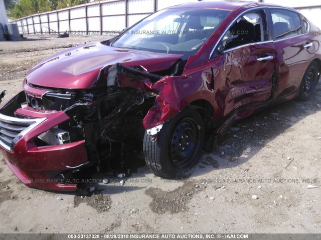 1N4AL3AP4FN862518 - 2015 NISSAN ALTIMA 2.5/S/SV/SL MAROON photo 6