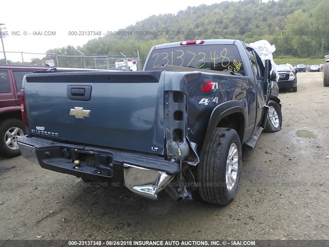 1GCEK19C48Z176897 - 2008 CHEVROLET SILVERADO K1500 BLUE photo 4