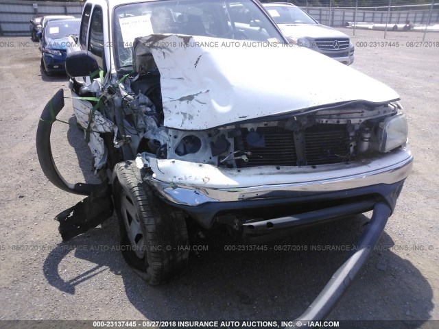 5TEGM92N43Z190051 - 2003 TOYOTA TACOMA DOUBLE CAB PRERUNNER WHITE photo 6