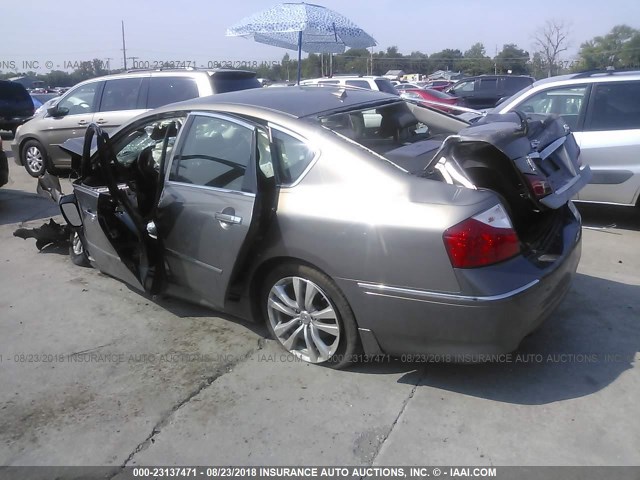 JNKAY01F88M654831 - 2008 INFINITI M35 SPORT GRAY photo 3