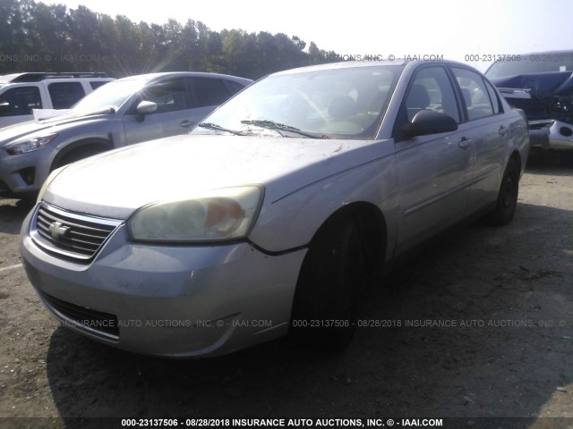 1G1ZS58F97F187214 - 2007 CHEVROLET MALIBU LS Boz foto 2