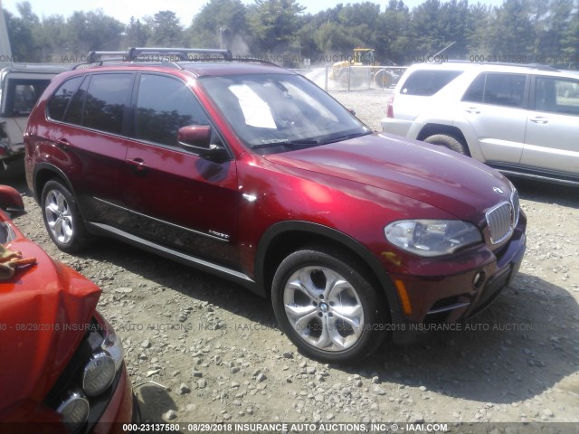 5UXZV8C58CL422551 - 2012 BMW X5 XDRIVE50I RED photo 1