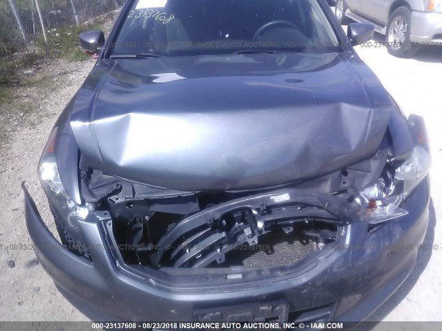 1HGCP2F30BA058775 - 2011 HONDA ACCORD LX GRAY photo 10