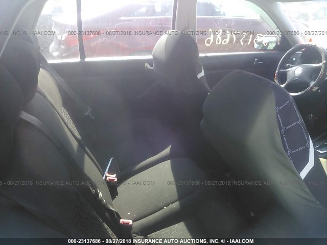 9BWFL61J644045010 - 2004 VOLKSWAGEN GOLF GL RED photo 8