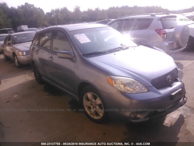 2T1KR30E08C697246 - 2008 TOYOTA COROLLA MATRIX XR BLUE photo 1