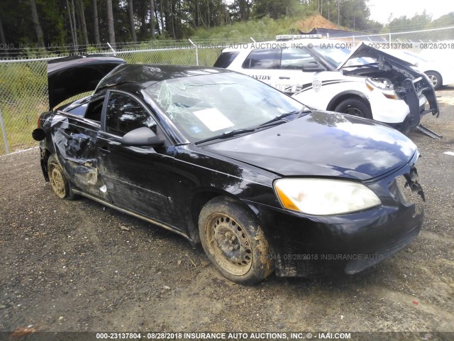 1G2ZF58B274149820 - 2007 PONTIAC G6 VALUE LEADER/BASE BLACK photo 1