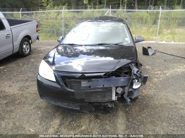 1G2ZF58B274149820 - 2007 PONTIAC G6 VALUE LEADER/BASE BLACK photo 6