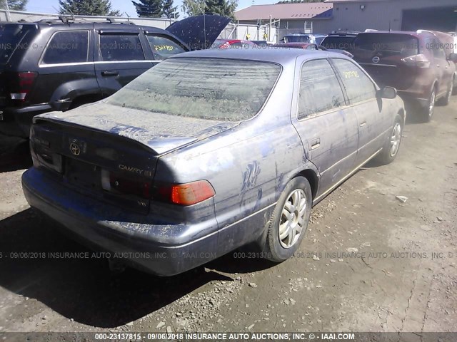 4T1BF22K3YU095655 - 2000 TOYOTA CAMRY LE/XLE BLUE photo 4