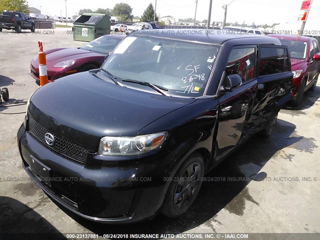 JTLKE50E481024847 - 2008 TOYOTA SCION XB Қара фото 2