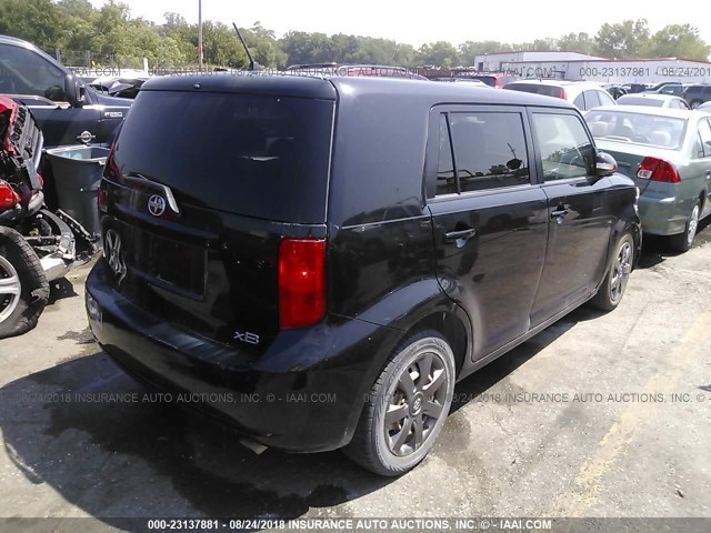 JTLKE50E481024847 - 2008 TOYOTA SCION XB Қара фото 4