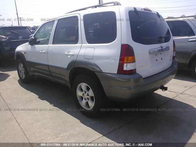 4F2CZ06133KM34750 - 2003 MAZDA TRIBUTE ES 白色 照片 3