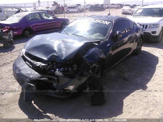 JF1ZNAA1XF8713526 - 2015 TOYOTA SCION FR-S GRAY photo 2