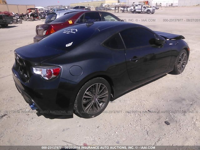 JF1ZNAA1XF8713526 - 2015 TOYOTA SCION FR-S GRAY photo 4