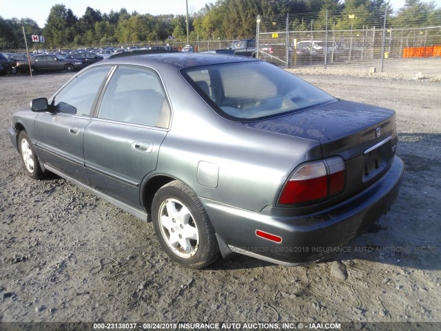 1HGCE6671TA005908 - 1996 HONDA ACCORD EX/EX-R BLUE photo 3