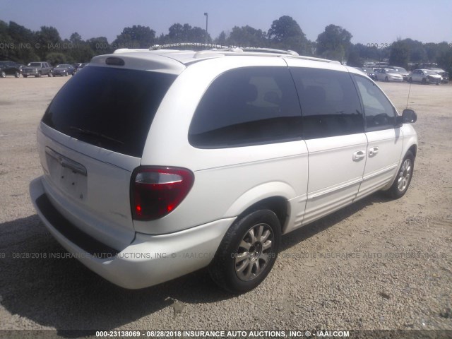 2C8GP64L72R513206 - 2002 CHRYSLER TOWN & COUNTRY LIMITED WHITE photo 4